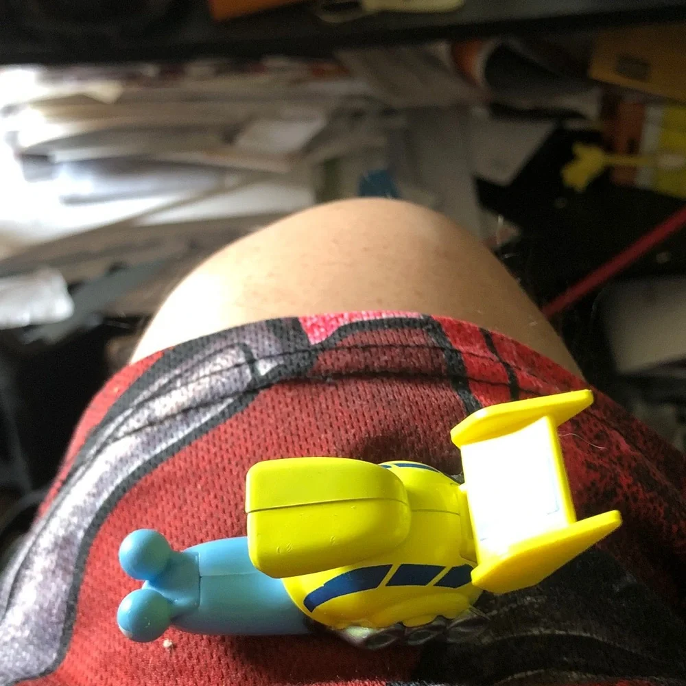 Yellow and Blue Wearable Toy Accessory - Electronics Wearable
